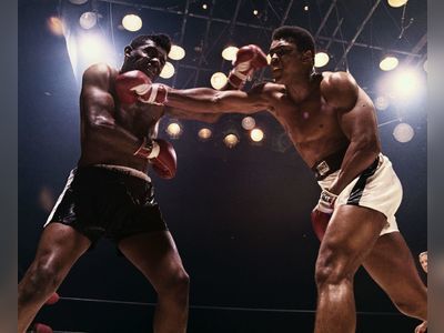 Muhammad Ali, legendary boxer and activist for civil rights