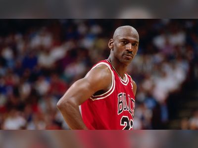 Basketball legend Michael Jordan