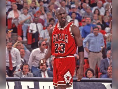 Basketball legend Michael Jordan