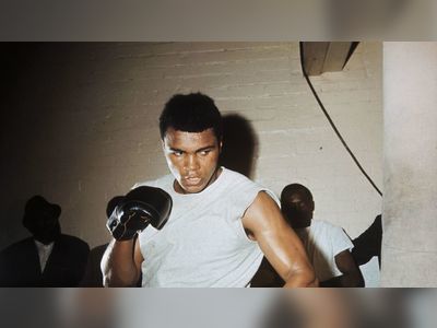 Muhammad Ali, legendary boxer and activist for civil rights