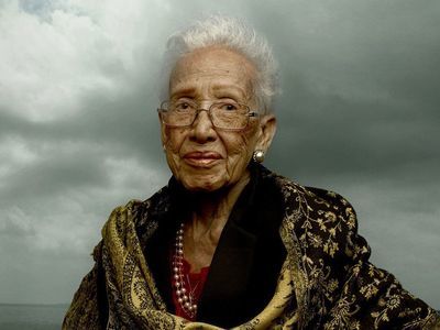 Katherine Johnson, mathematician and early participant in the Space Race