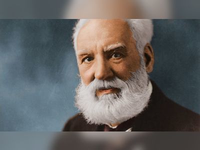 The telephone was invented by Alexander Graham Bell