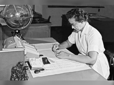 Katherine Johnson, mathematician and early participant in the Space Race